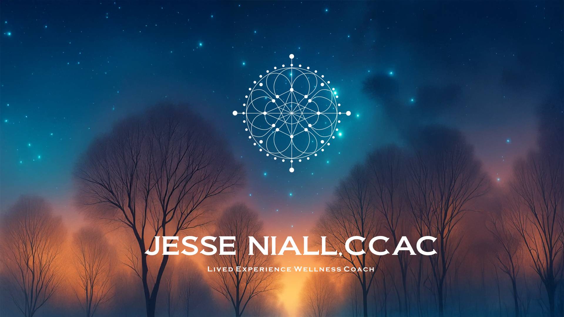 Sacred Balance holistic healing website banner